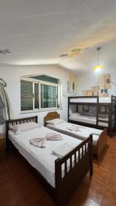 Katil atau katil-katil dalam bilik di Arka Hostel