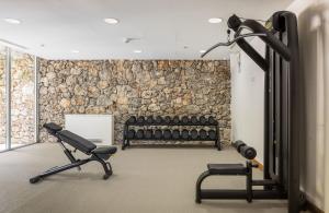 Fitness centrum a/nebo fitness zařízení v ubytování Bluesun Hotel Maestral