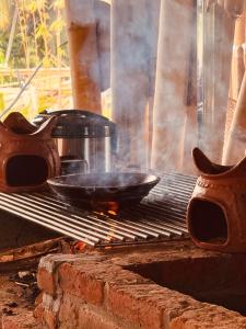 Grillfaciliteterne på hotellet som gæsterne kan bruge