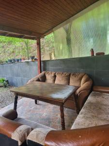 Posezení v ubytování Cabana Muntele Rece