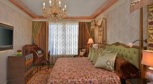Postel nebo postele na pokoji v ubytování Radisson Blu MBD Hotel Noida