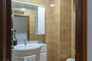 Ein Badezimmer in der Unterkunft Hermanos Pinzón