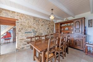 Posezení v ubytování Grande Maison Familiale - vue mer
