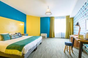 Postel nebo postele na pokoji v ubytování Baya Hotel