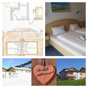 Postel nebo postele na pokoji v ubytování Zeffererhof