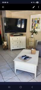 TV/trung tâm giải trí tại Havre de Paix