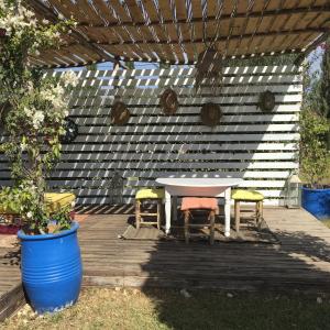 Zahrada ubytování Chambre Bouzama