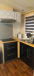 A kitchen or kitchenette at Bungalow 5 pers