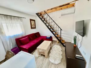 TV a/nebo společenská místnost v ubytování Tiny house 2 - Imanje Terzic