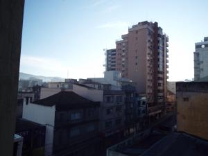a view of a city with tall buildings at Hotel Paraiso in Santa Maria