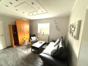 Posezení v ubytování Ferienwohnung Haus Angela