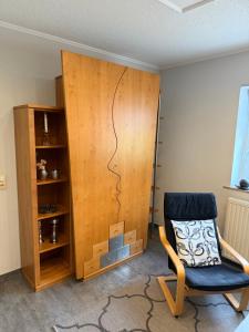 Posezení v ubytování Ferienwohnung Haus Angela