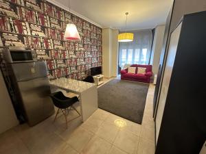 Η κουζίνα ή μικρή κουζίνα στο Luna 1B