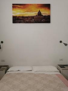 Postel nebo postele na pokoji v ubytování Roma Prince Inn accommodation