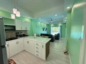Kuchyň nebo kuchyňský kout v ubytování Green Onyx Villas