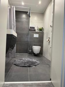 Koupelna v ubytování Ferienwohnung Haus Angela