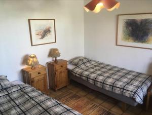 Ένα ή περισσότερα κρεβάτια σε δωμάτιο στο Slussens Stay