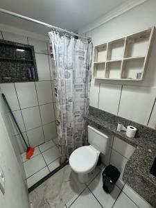 Koupelna v ubytování Paraíso das Águas