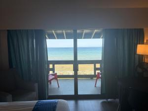 Nespecifikovaný výhled na moře nebo výhled na moře při pohledu z hotelu