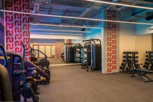 The Social Hub Glasgow的健身中心和/或健身设施