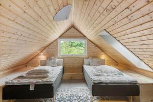 Postel nebo postele na pokoji v ubytování 3034-Stege-Bundgarnet-34