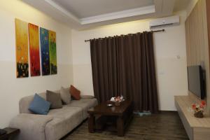 Khu vực ghế ngồi tại New Home Residence