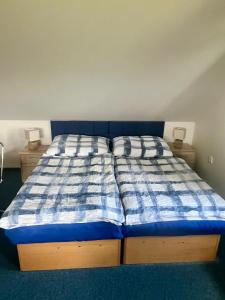 Postel nebo postele na pokoji v ubytování Apartment Hanny