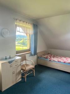 Postel nebo postele na pokoji v ubytování Apartment Hanny