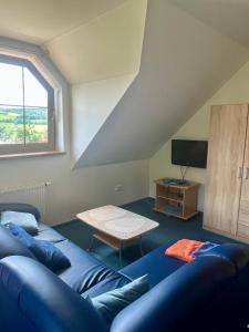 TV a/nebo společenská místnost v ubytování Apartment Hanny