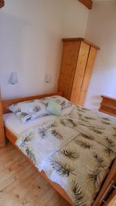 Postel nebo postele na pokoji v ubytování Apartmány U Libuše