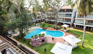 Bazén v ubytování ETERNAL WAVE 1BHK WITH POOL VIEW CALANGUTe nebo v jeho okolí