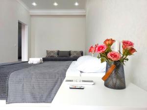 En eller flere senge i et værelse på Top Level House