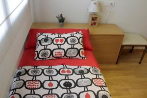 Postel nebo postele na pokoji v ubytování Apartment familiar