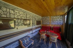 Posezení v ubytování Kamp house