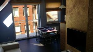 Posezení v ubytování Apartament Lisi Jar Jastrzębia Góra Widok 4 + 19 fotografií