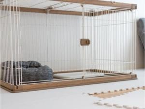 a bird cage with a bed in it at HOTEL felice Osaka Itami Airport - Vacation STAY 53128v in Toyonaka