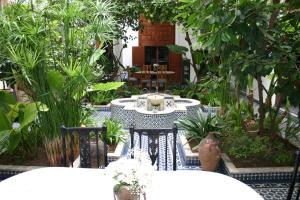 Zahrada ubytování Riad Lune et Soleil