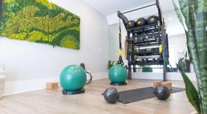 Fitness centrum a/nebo fitness zařízení v ubytování Landing Furnished Apartments - Summerville