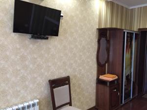 TV a/nebo společenská místnost v ubytování Hotel Oktan