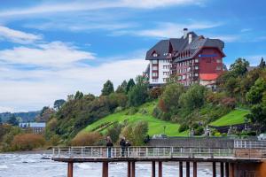 Landskap nær hotellet