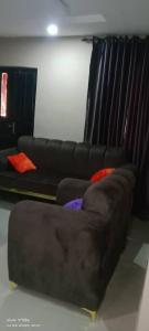 Posezení v ubytování Service apartment