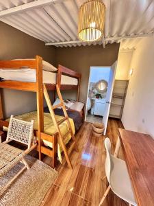 Postel nebo postele na pokoji v ubytování La Pepa Máncora