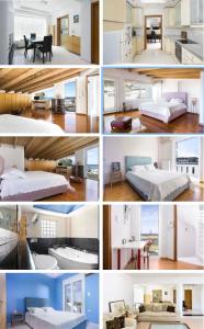 Кровать или кровати в номере Asclepeias Ionian Villa