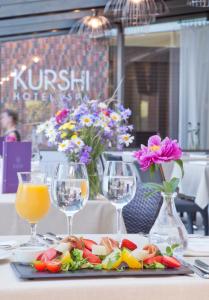 Nápoje v ubytování Kurshi Hotel & Spa