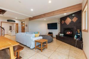 Khu vực ghế ngồi tại Once Upon A Tide on Whidbey Island