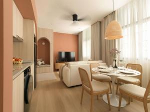 Televisyen dan/atau pusat hiburan di The Initial Sama Serviced Residences