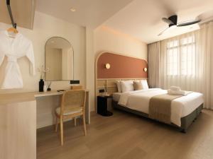 Katil atau katil-katil dalam bilik di The Initial Sama Serviced Residences