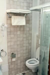 Kúpeľňa v ubytovaní Apartament Lucretia - Centrul Sibiului