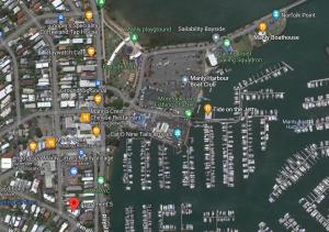 Linna Brisbane üldine vaade või majutusasutusest Location, location, location - private apartment pildistatud vaade