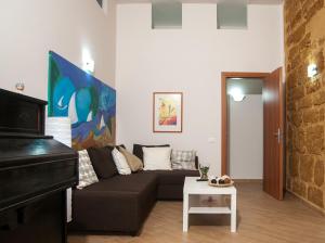 Posezení v ubytování B&B Notti Sikane